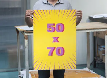 Poster grande 50 cm per 70 cm